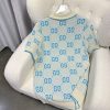 Gucci（グッチ） 2024最新作 スーパーコピー 夏ニットカジュアル半袖ポロシャツ
