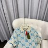 Gucci（グッチ） 2024最新作 スーパーコピー 夏ニットカジュアル半袖ポロシャツ