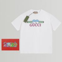 Gucci（グッチ）コピー カートゥーンアイプリントカットソーコットンTシャツ 激安通販