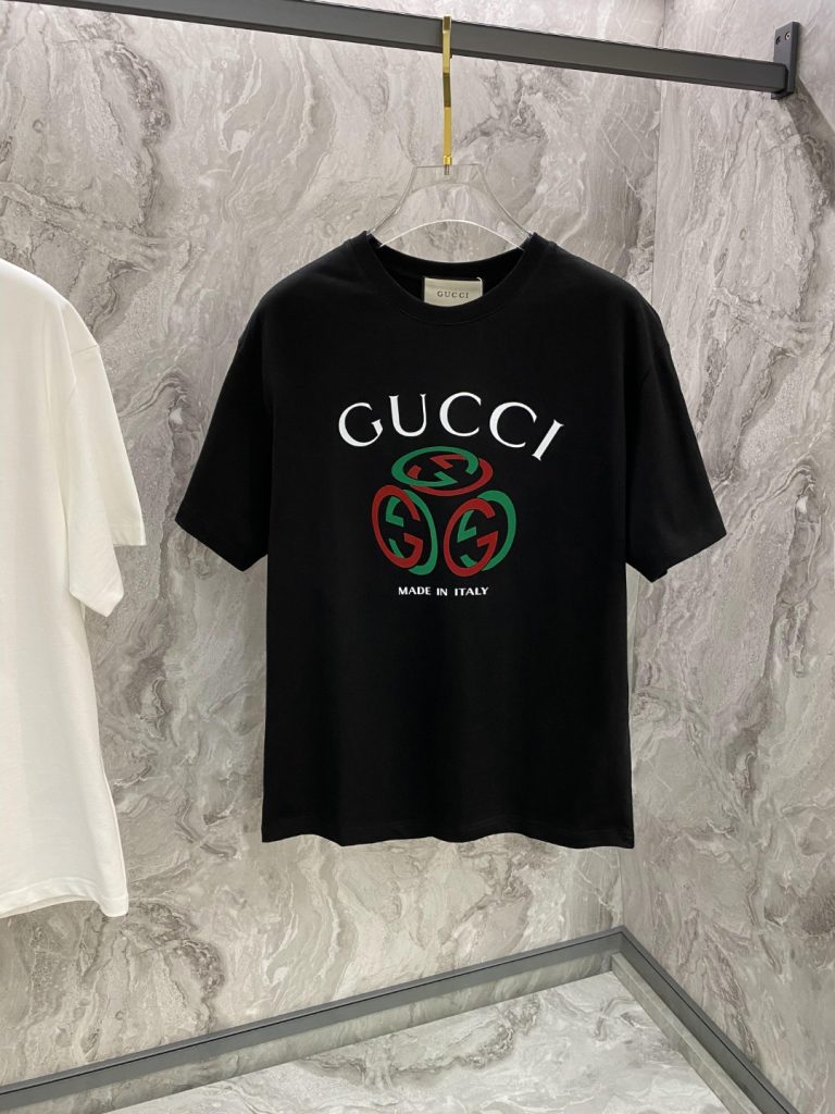 Gucci（グッチ） 春夏 コピー プリントカジュアル半袖Tシャツ