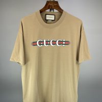 Gucci（グッチ）早春新作 コピー アルファベットプリント半袖Tシャツ