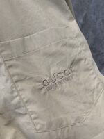 Gucci（グッチ） スーパーコピー 刺しゅうスキッパー長袖シャツ