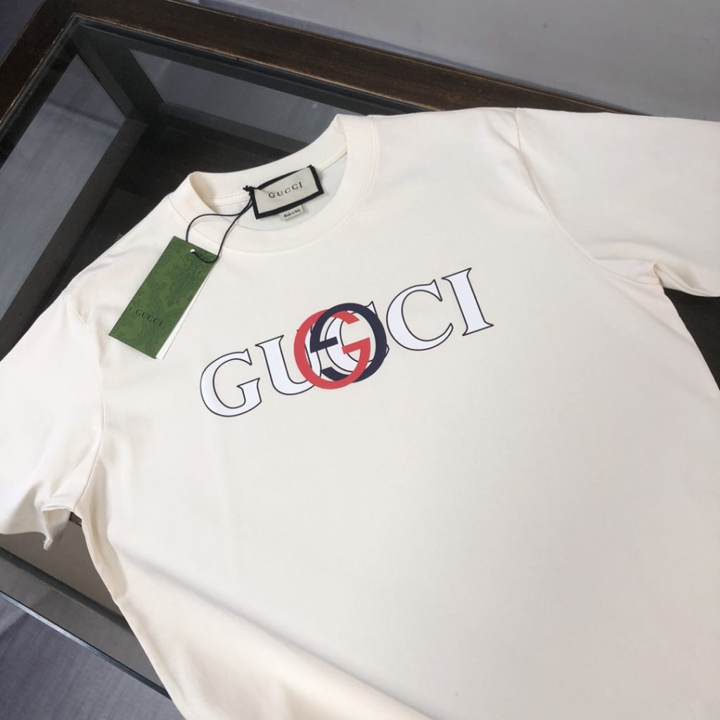 人気の新作アルファベットロゴプリントファッションカジュアル半袖Tシャツ