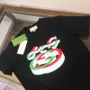 激安通販 アルファベットプリント グッチ偽物 ファッション カジュアル半袖Tシャツ