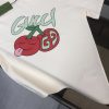 人気の新作 グッチ 偽物チェリープリントカジュアル半袖Tシャツ