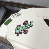 アイキャッチグッチ偽物 ペアタイプアルファベットプリント半袖Tシャツ
