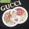 激安通販 グッチ コピー ダブルgアルファベットプリントカップルタイプ半袖Tシャツ