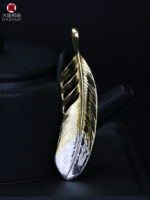 Kenzo Kikuchi(ケンキクチ) 菊地健 偽物 特大号羽ペンダント925純銀 激安通販