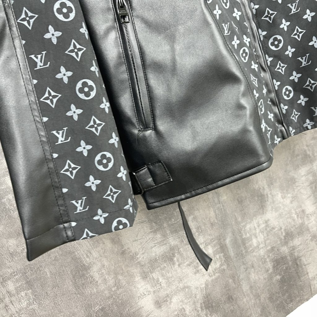 LOUIS VUITTON（ルイヴィトン）偽物  オフロードレース風バイカーレザージャケット 激安通販