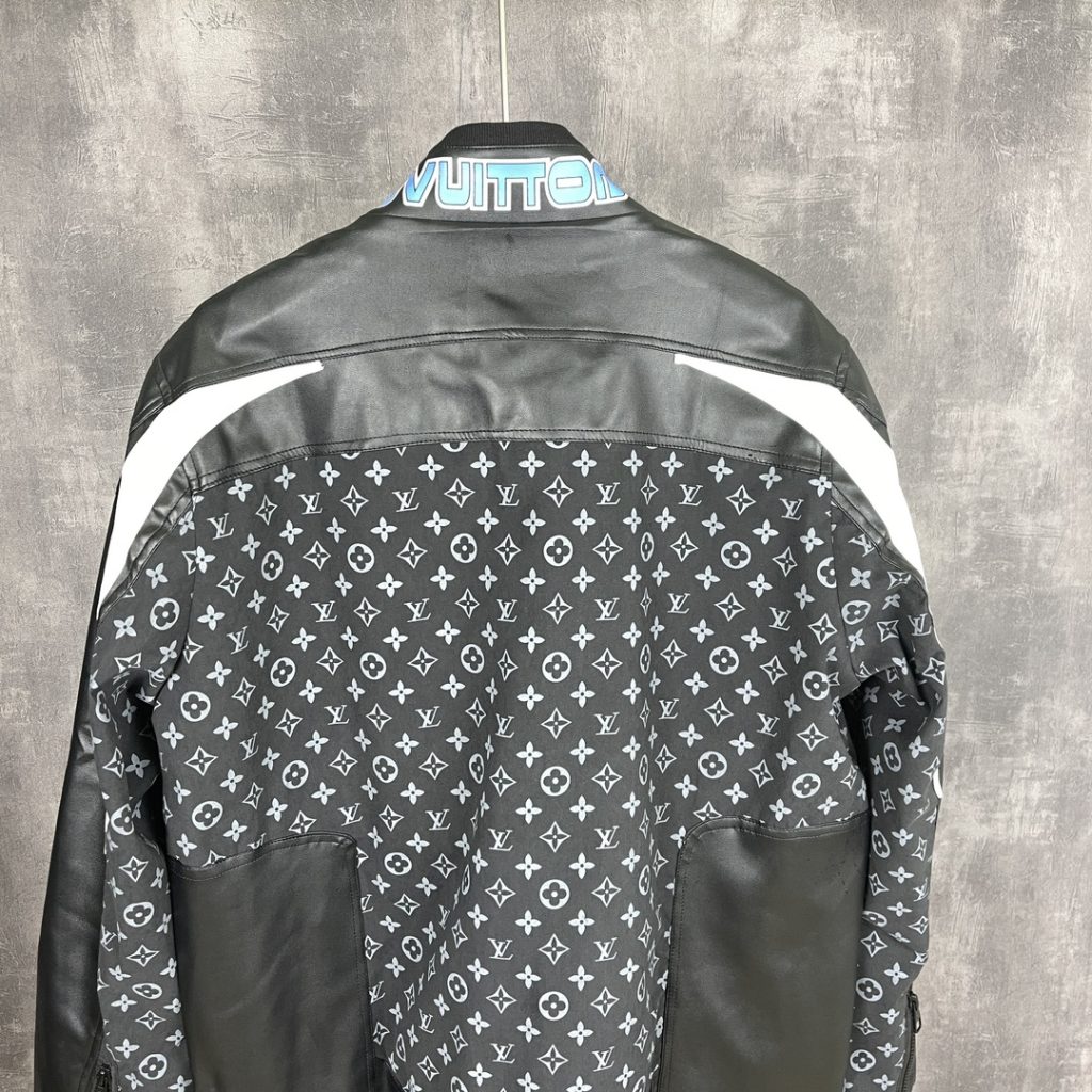 LOUIS VUITTON（ルイヴィトン）偽物  オフロードレース風バイカーレザージャケット 激安通販