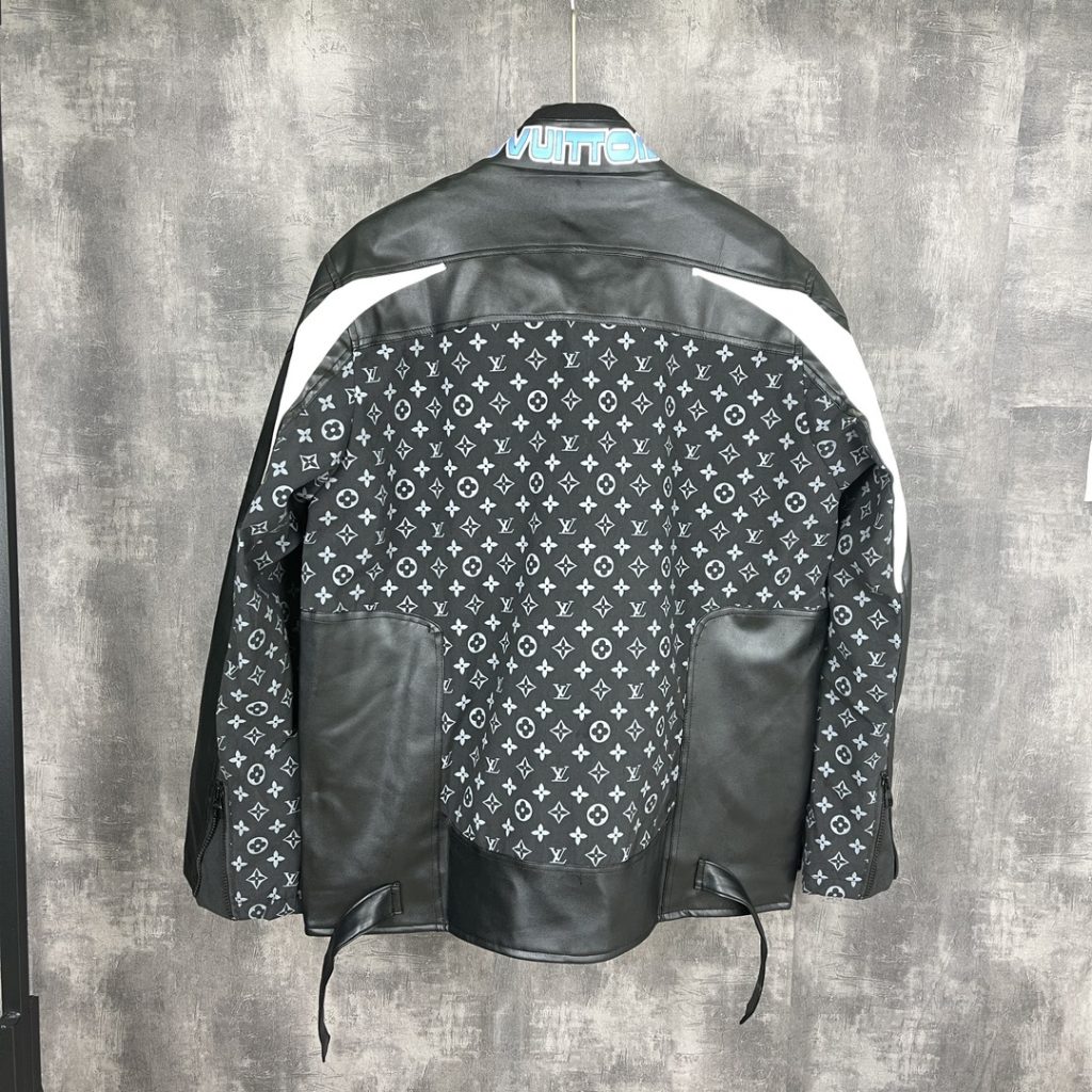 LOUIS VUITTON（ルイヴィトン）偽物  オフロードレース風バイカーレザージャケット 激安通販