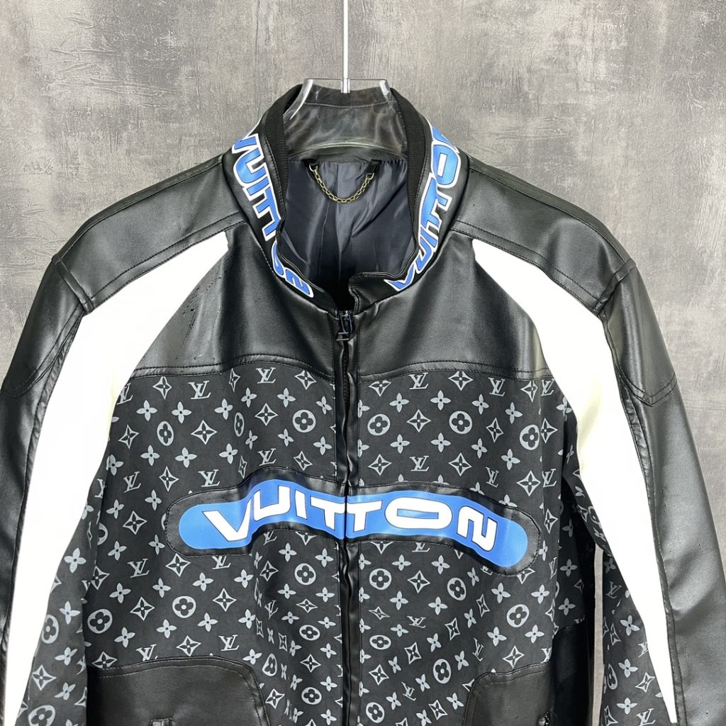 LOUIS VUITTON（ルイヴィトン）偽物  オフロードレース風バイカーレザージャケット 激安通販