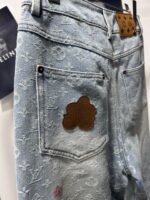 LOUIS VUITTON（ルイヴィトン） コピー アルファベットジャカードデニムパンツ