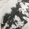 モンクレール 偽物 入手困難 快適で通気性が良いアルファベットプリントカジュアルTシャツ