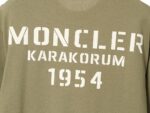 業界最高い品質 モンクレール コピー アルファベットロゴ刺繍カジュアル半袖Tシャツ