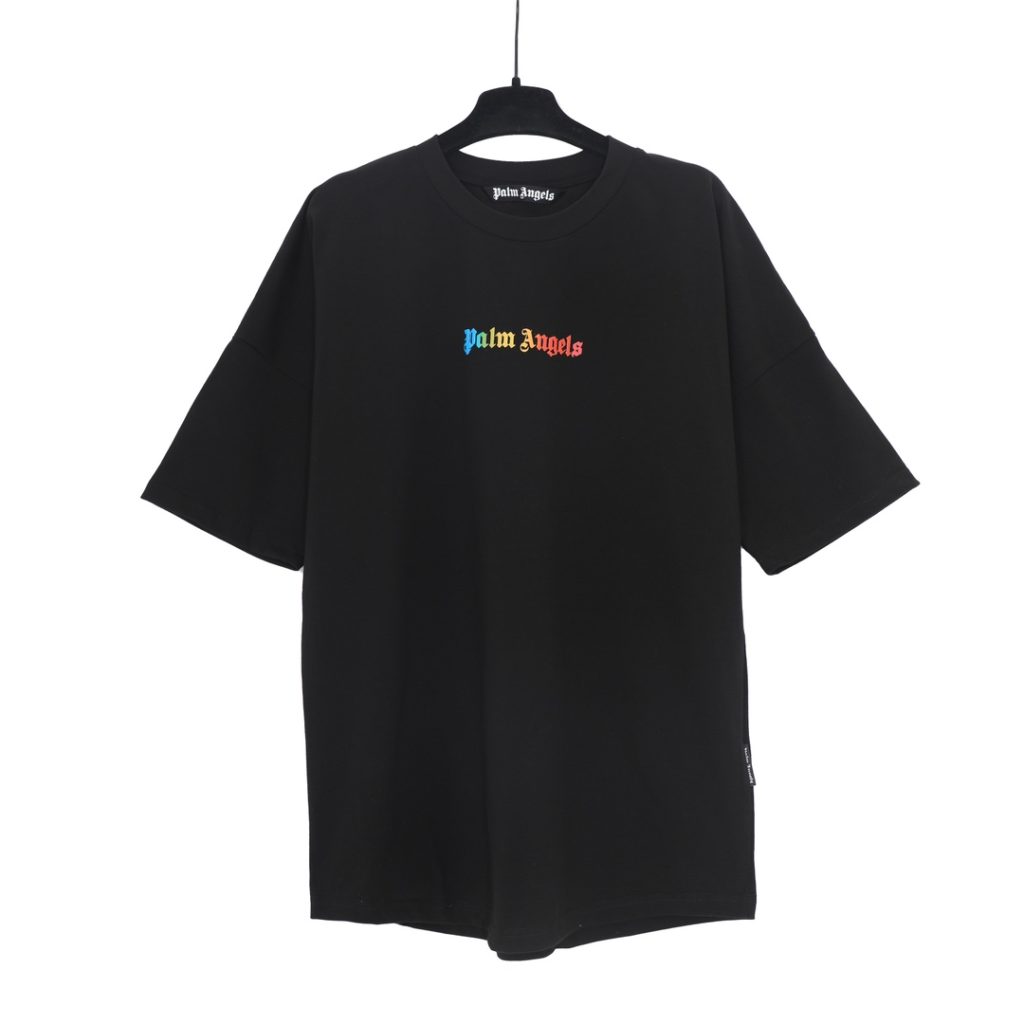 PalmAngels （パームエンジェルス） コピー 激安 販売 ドルマンスリーブロゴカラープリントアルファベット