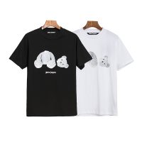 PalmAngels （パームエンジェルス） n級品 テディ熊ちゃんプリントカップルカジュアルTシャツ 激安通販