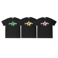 PalmAngels （パームエンジェルス）偽物 星柄カジュアル半袖Tシャツ 激安通販