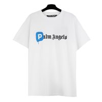 PalmAngels （パームエンジェルス） スーパーコピー オシャレアルファベット落書きカジュアルカップル半袖 激安通販