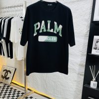 PalmAngels （パームエンジェルス）芸能人 スーパーコピー 超素晴らしい品質アルファベットプリントカジュアル半袖Tシャツ
