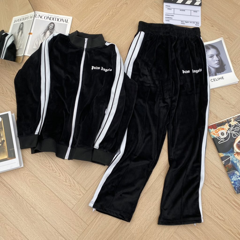 PalmAngels （パームエンジェルス） n級品 サイドボーダーのカジュアルスポーツロングパンツ