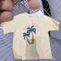 PalmAngels （パームエンジェルス）コピー リゾート風アイランドカジュアル半袖Tシャツ