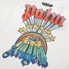 業界最高い品質 パームエンジェルス n級品 ファッション プリントカジュアル半袖Tシャツ