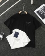 PRADA(プラダ) 偽物 新作オシャレカジュアルプリント半袖Tシャツ