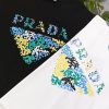 PRADA(プラダ) 激安販売 コピー ファッション ドット柄ロゴプリントTシャツ