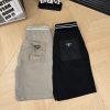 PRADA(プラダ) 業界最高い品質 コピー 夏シンプルスタイルカジュアルポケットショートパンツ