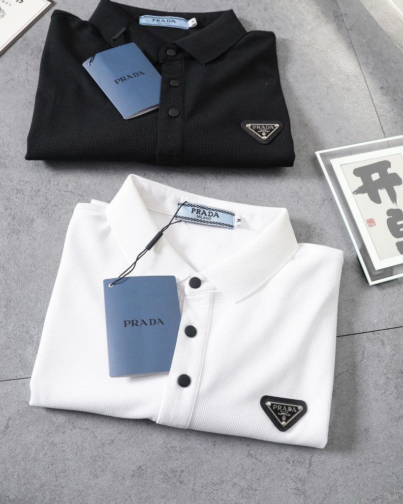 PRADA(プラダ ) 定番 コピー ベーシックタイプメンズカジュアルPOLOシャツ