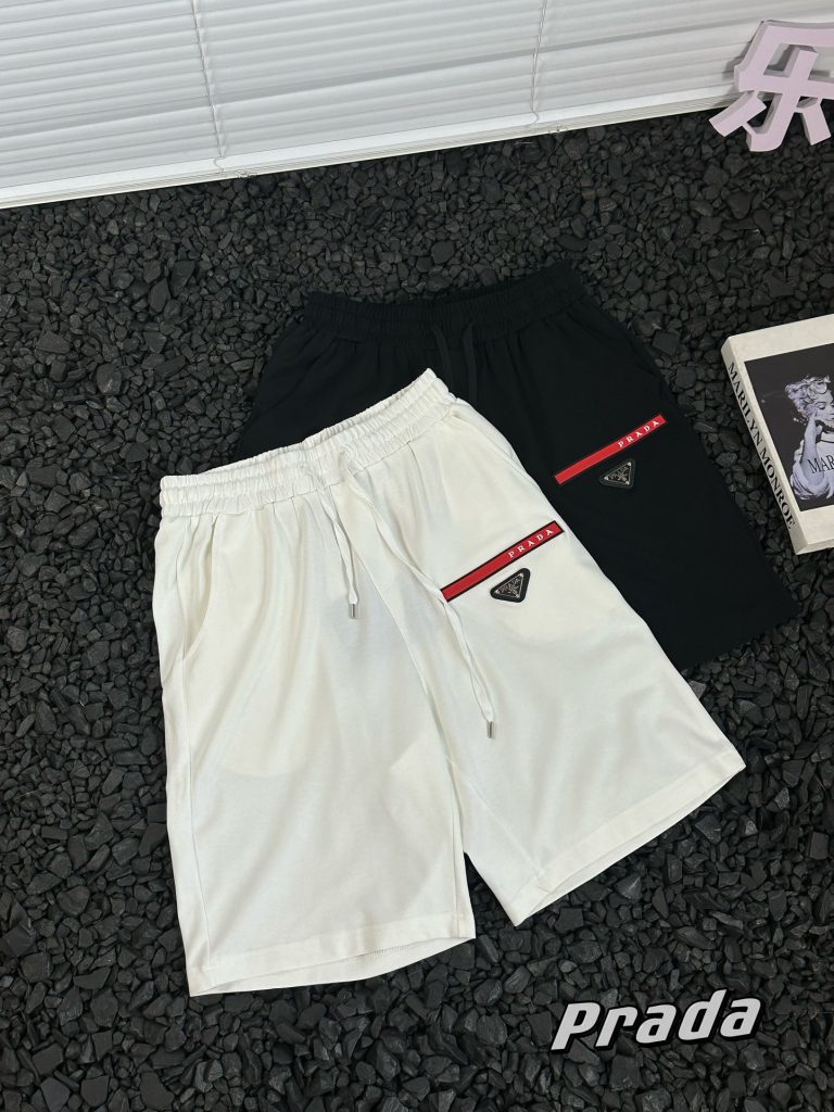 PRADA(プラダ) 業界最高い品質 スーパーコピー 定番ファッションロゴポケットショートパンツ