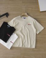 PRADA(プラダ) 入手困難 コピー 夏アルファベットロゴカジュアルスポーツ半袖