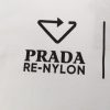 PRADA(プラダ) X アディダス コピー クローバーロゴアルファベットプリントカジュアルTシャツ