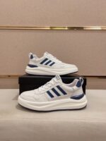 入手困難 プラダ n級品 人気バカ売れタイプ牛革通気性の良いメッシュ厚底カジュアルスニーカー