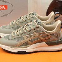 2024新作 プラダ コピー 通気性の良いメッシュ牛革ゴム快適通気性の良いカジュアルスニーカー