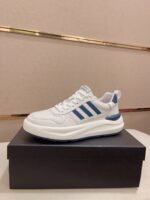 入手困難 プラダ n級品 人気バカ売れタイプ牛革通気性の良いメッシュ厚底カジュアルスニーカー