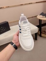 入手困難 プラダ n級品 人気バカ売れタイプ牛革通気性の良いメッシュ厚底カジュアルスニーカー