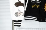 Saint Michael（セントマ イケル） スーパーコピー 入手困難 レトロ 刺しゅう入りベースボールジャケットコート