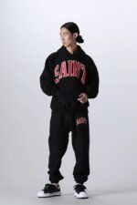 Saint Michael（セントマ イケル）コピー オシャレなロゴプリントカジュアルなスウエットパンツ