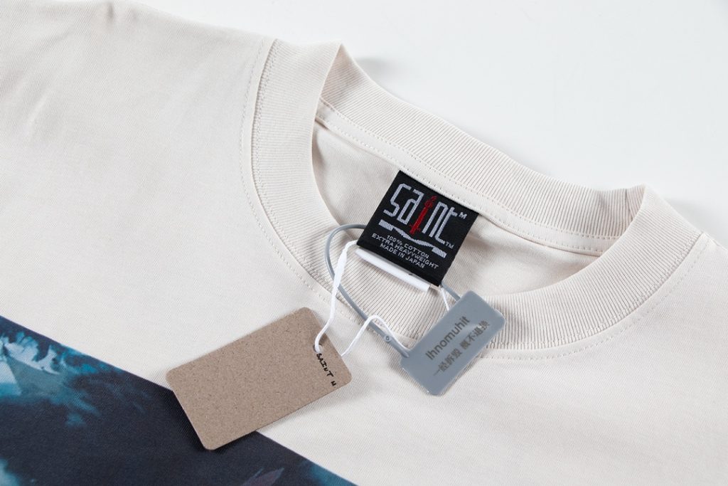 Saint Michael（セントマ イケル） コピー  夏の新作クラシックアルファベットプリントトレンドマーク半袖Tシャツ
