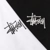 STUSSY(ステューシー) 新作 スーパーコピー サイコロ氷アルファベットプリントラウンドネック半袖Tシャツ 激安通販