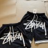 STUSSY(ステューシー) n級品 ビッグロゴ刺しゅうビーチハーフパンツ 激安通販