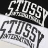 STUSSY(ステューシー） スーパーコピー 超快適アルファベットプリントラウンドネック半袖Tシャツ