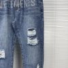 VETEMENTS(ヴェトモン) コピー 新作ホットストーン字体ウォッシュ加工ジーンズ 激安通販