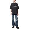 VETEMENTS(ヴェトモン）コピー レトロシンプルなスタイルアルファベットプリントカジュアル半袖