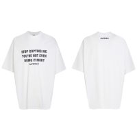 VETEMENTS(ヴェトモン） 2024新作 入手困難 コピー プリント半袖Tシャツ