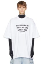 VETEMENTS(ヴェトモン） 2024新作 入手困難 コピー プリント半袖Tシャツ