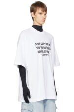 VETEMENTS(ヴェトモン） 2024新作 入手困難 コピー プリント半袖Tシャツ