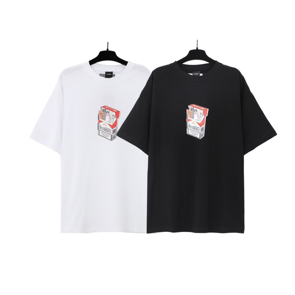 VETEMENTS(ヴェトモン） 業界最高い品質 コピー シンプルでオシャレカジュアルプリント半袖